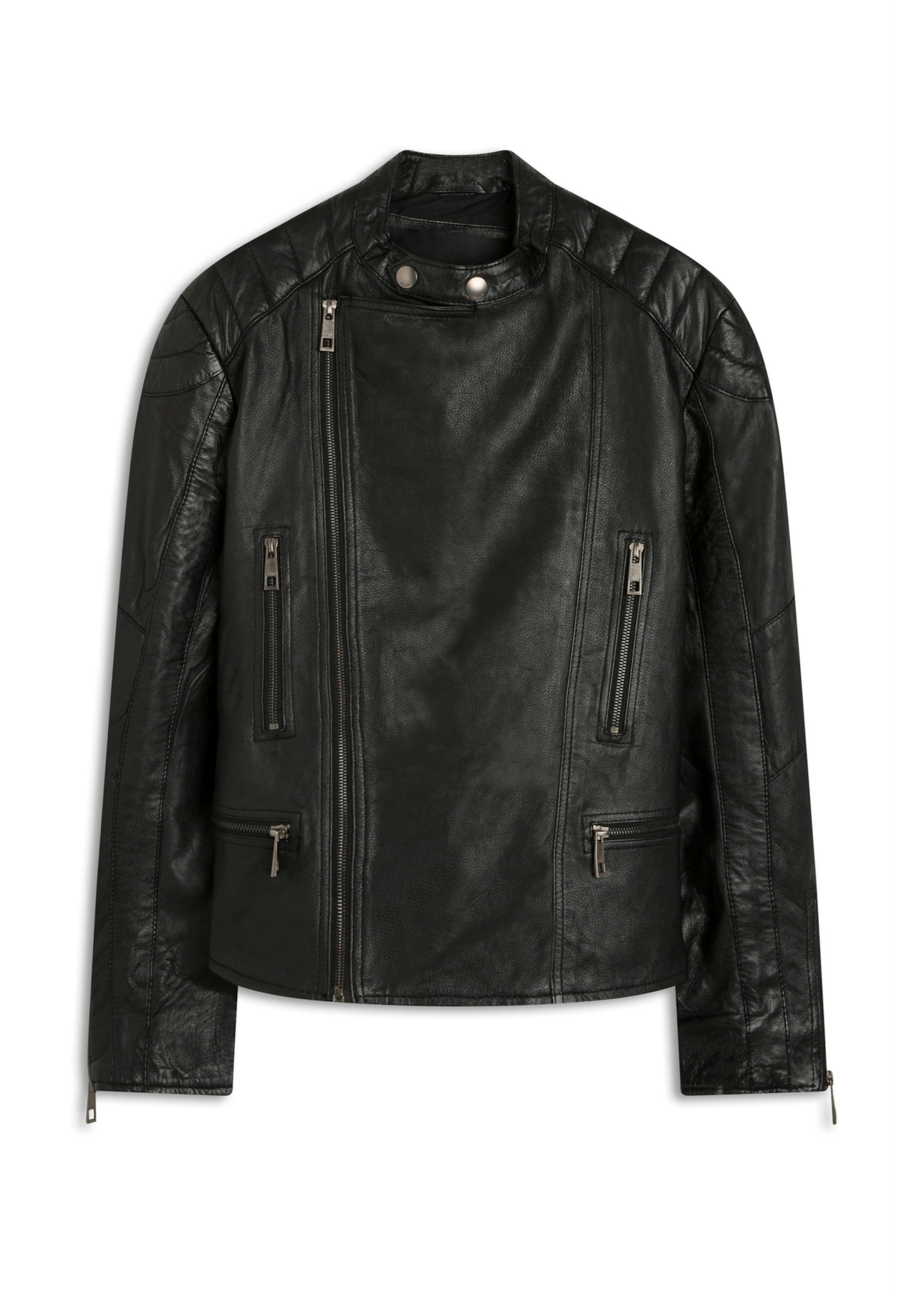 Jaqueta Motorcycle Leather Preto