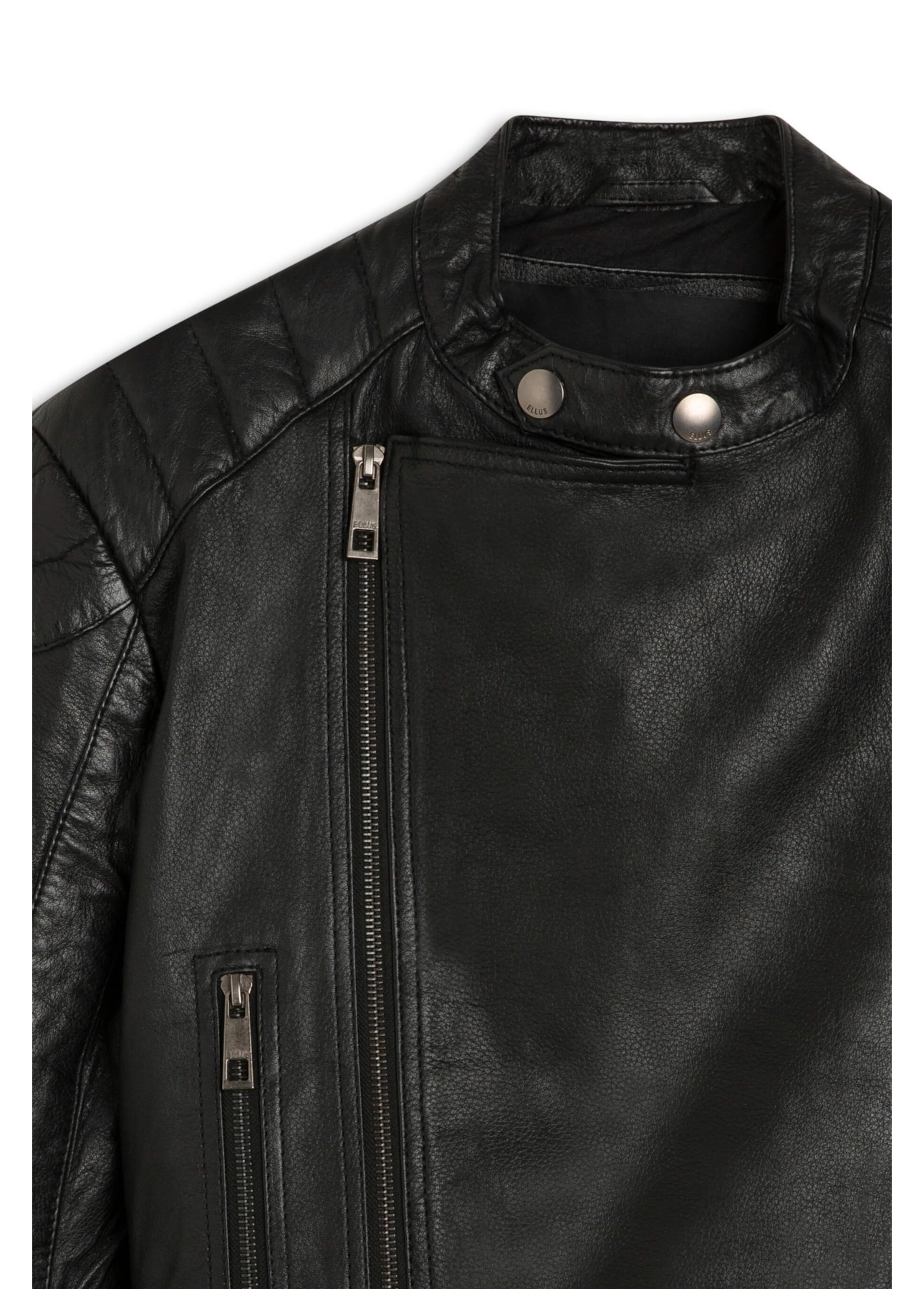 Jaqueta Motorcycle Leather Preto