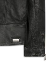Jaqueta Motorcycle Leather Preto