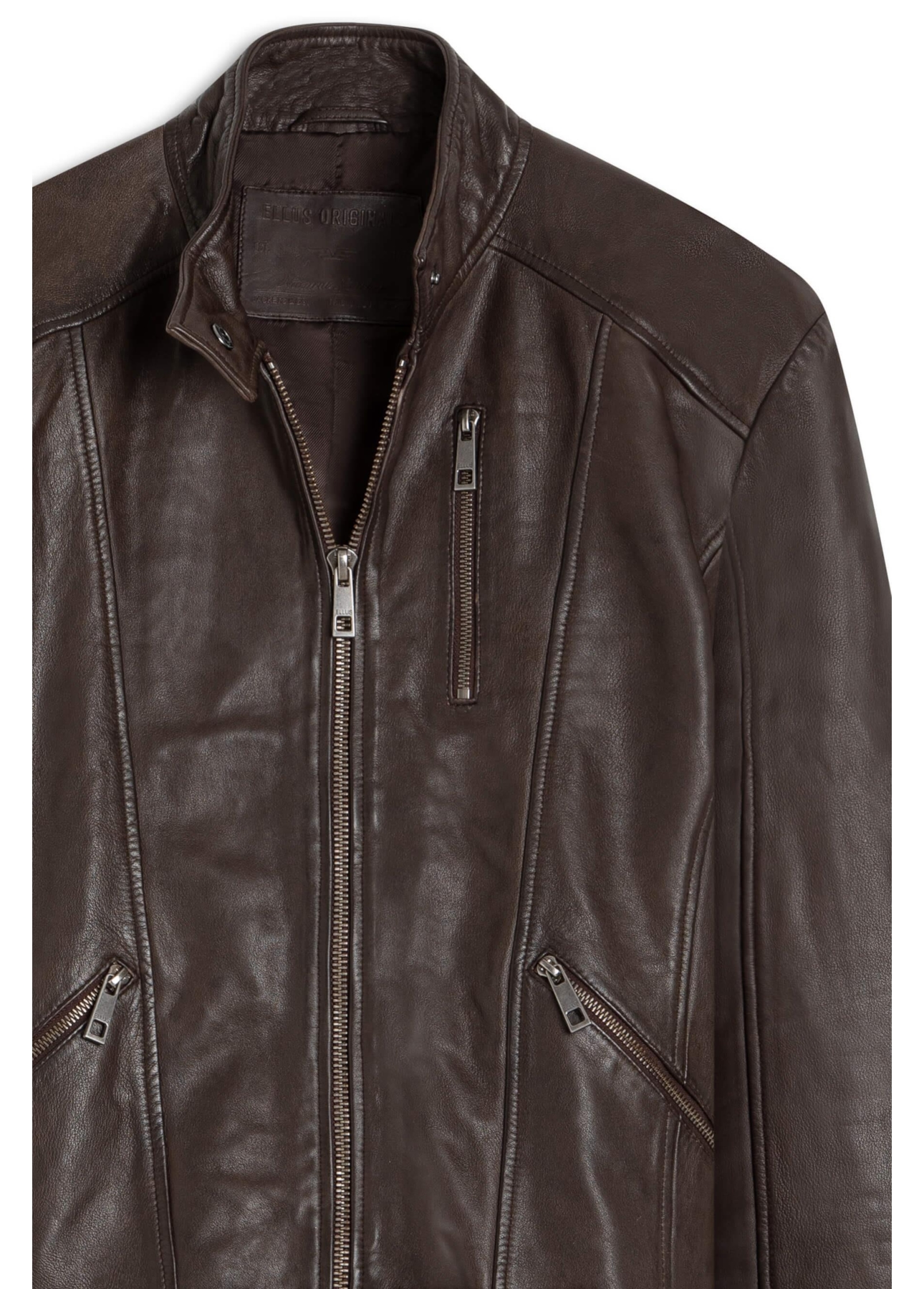Jaqueta Natural Leather Biker Cafe