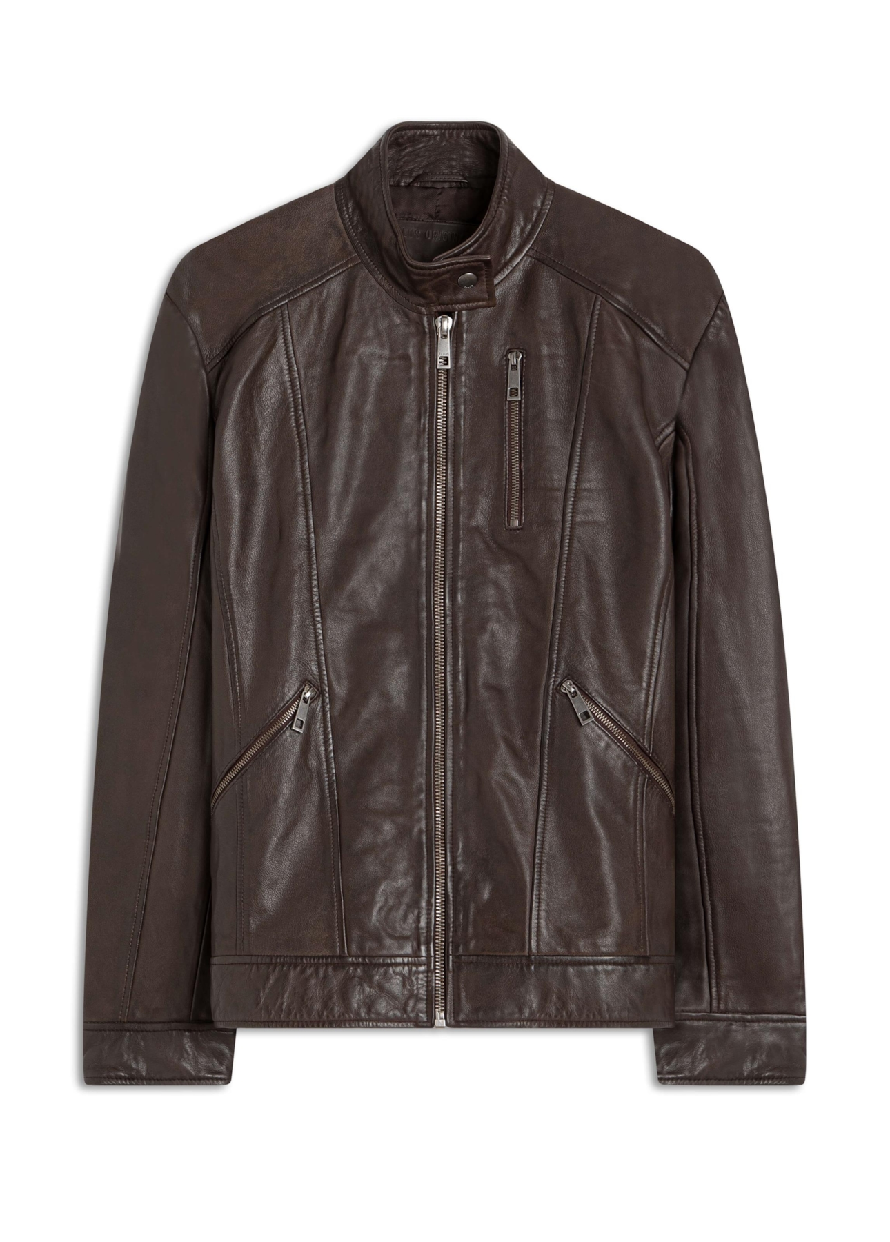 Jaqueta Natural Leather Biker Cafe