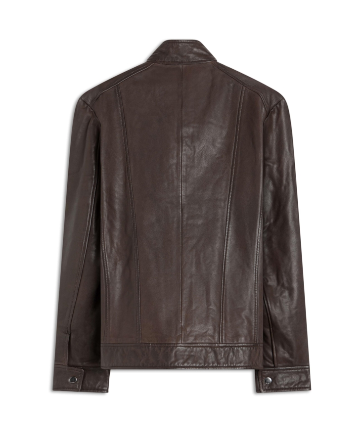 Jaqueta Natural Leather Biker Cafe