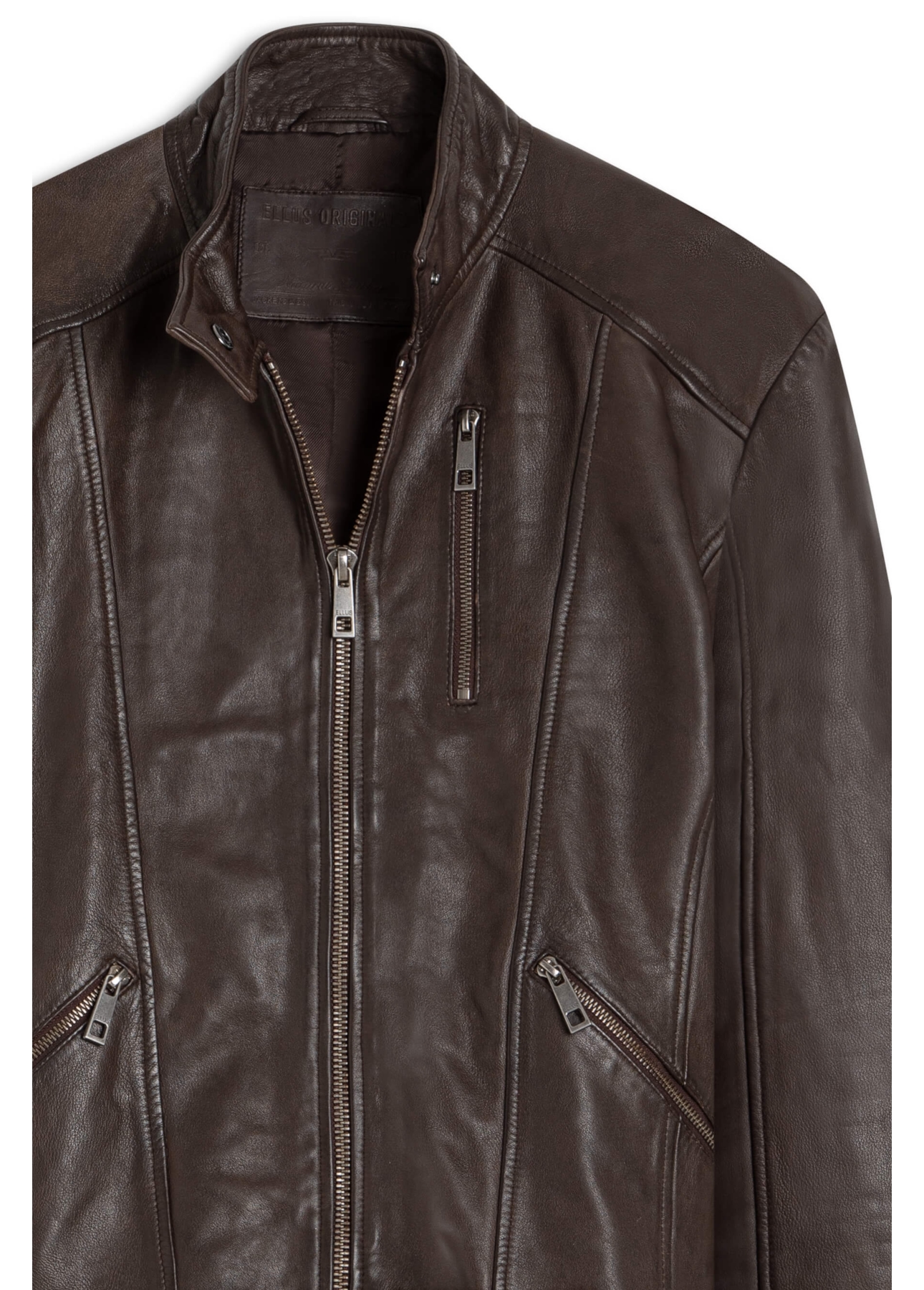 Jaqueta Natural Leather Biker Cafe