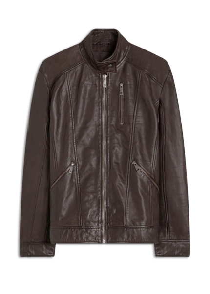 Jaqueta Natural Leather Biker Cafe