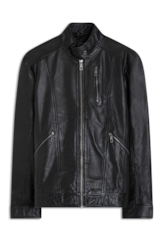 Jaqueta Natural Leather Biker Preto