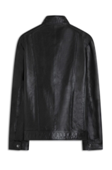 Jaqueta Natural Leather Biker Preto