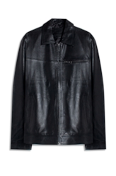 Jaqueta Natural Leather Golf Preto