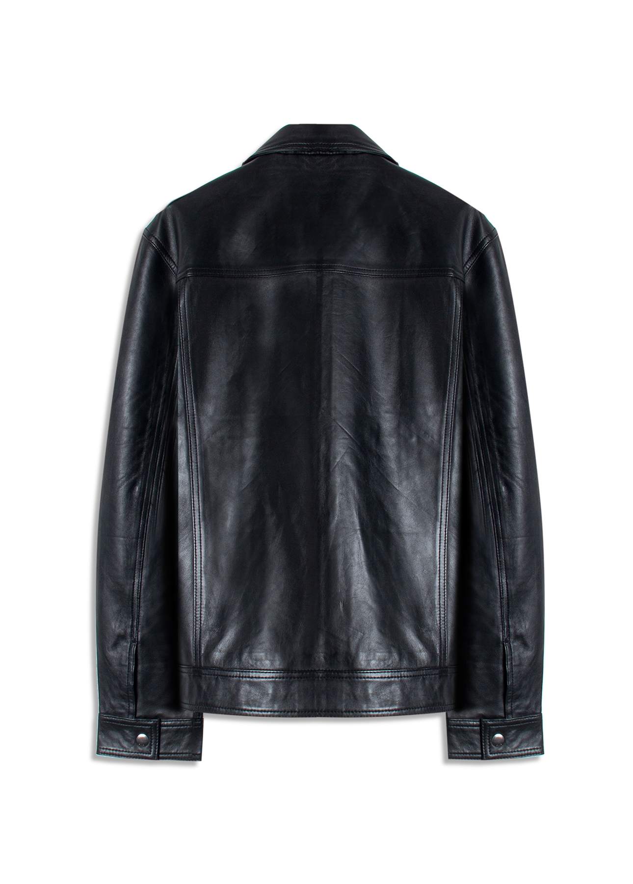 Jaqueta Natural Leather Golf Preto