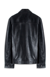 Jaqueta Natural Leather Golf Preto