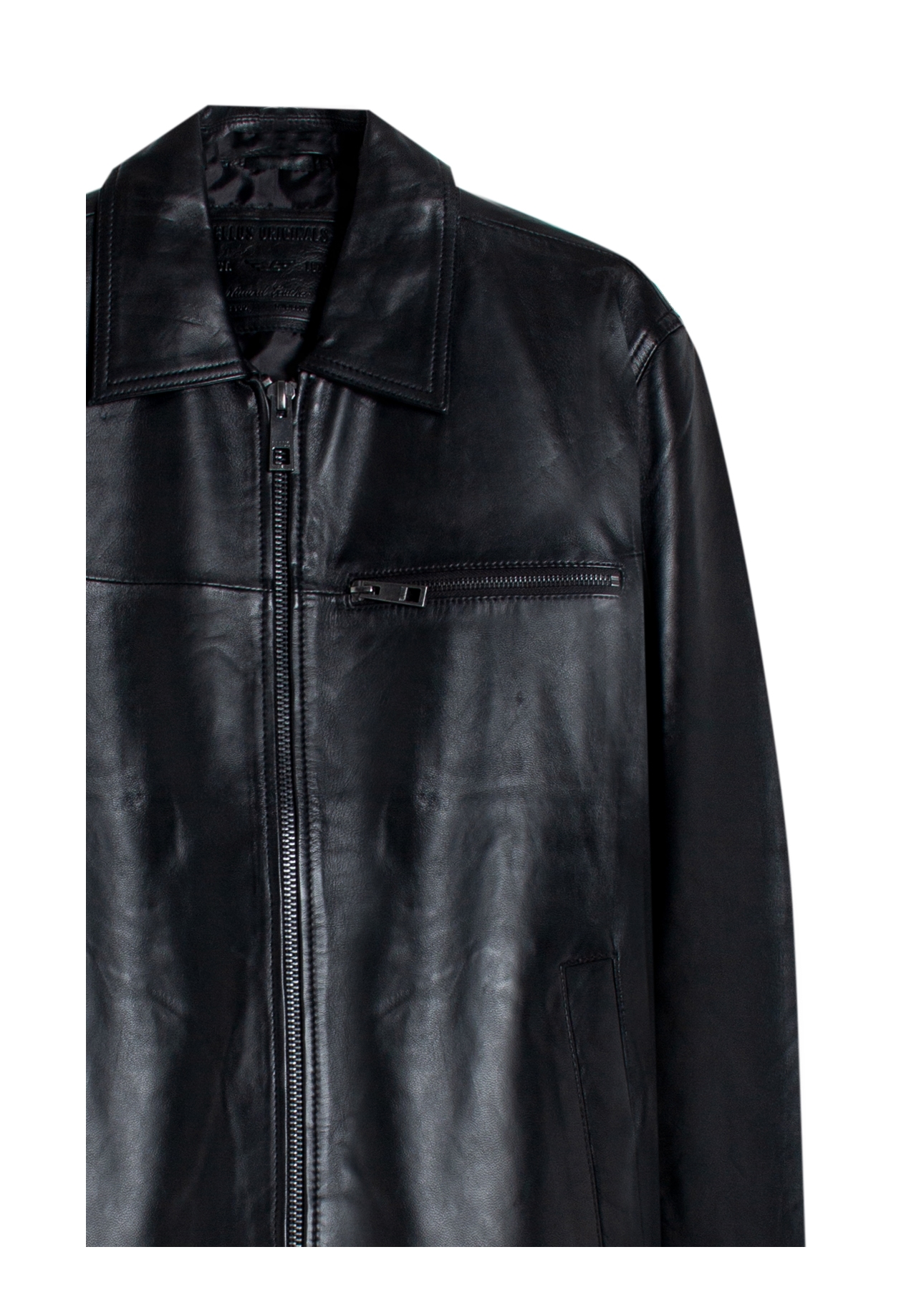 Jaqueta Natural Leather Golf Preto