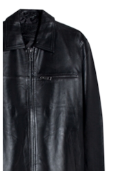 Jaqueta Natural Leather Golf Preto