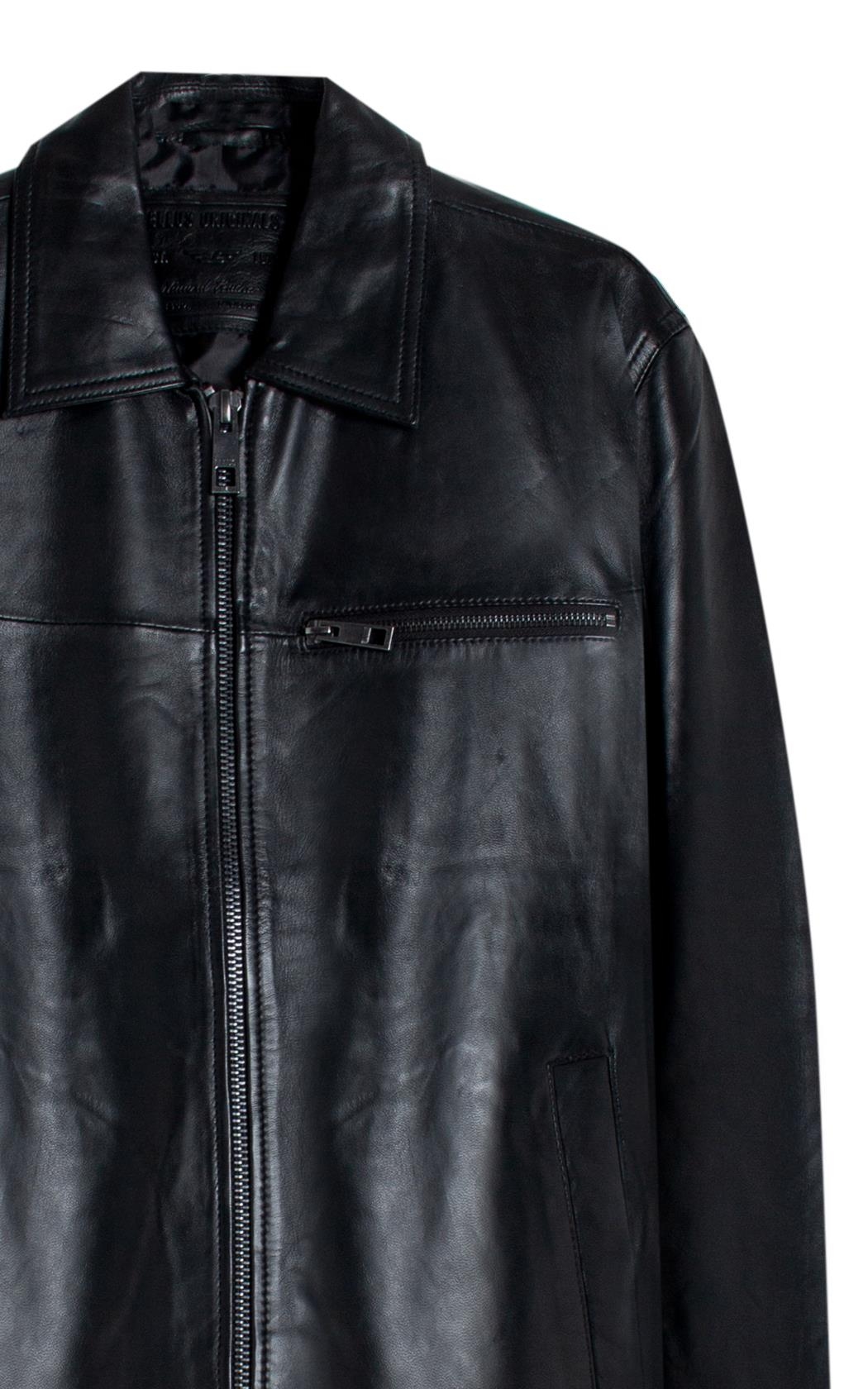Jaqueta Natural Leather Golf Preto