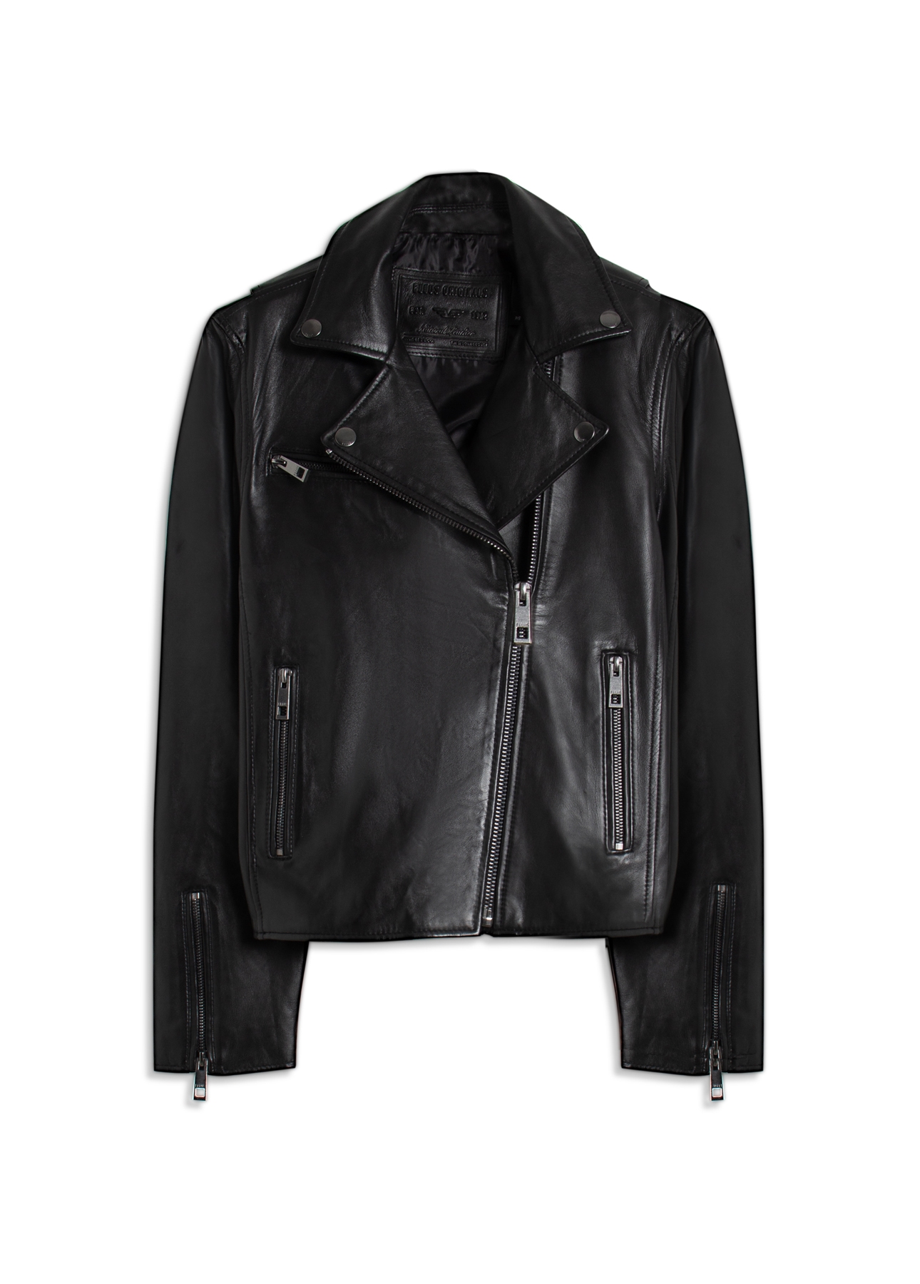 Jaqueta Natural Leather Signature Preto