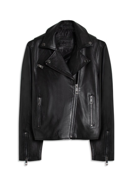 Jaqueta Natural Leather Signature Preto