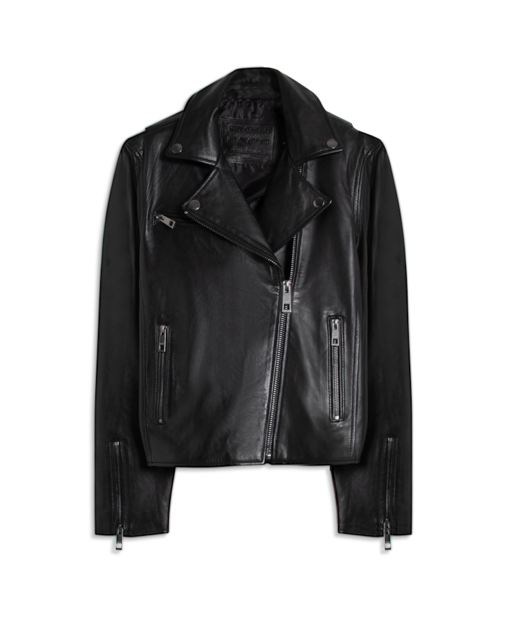 Jaqueta Natural Leather Signature Preto