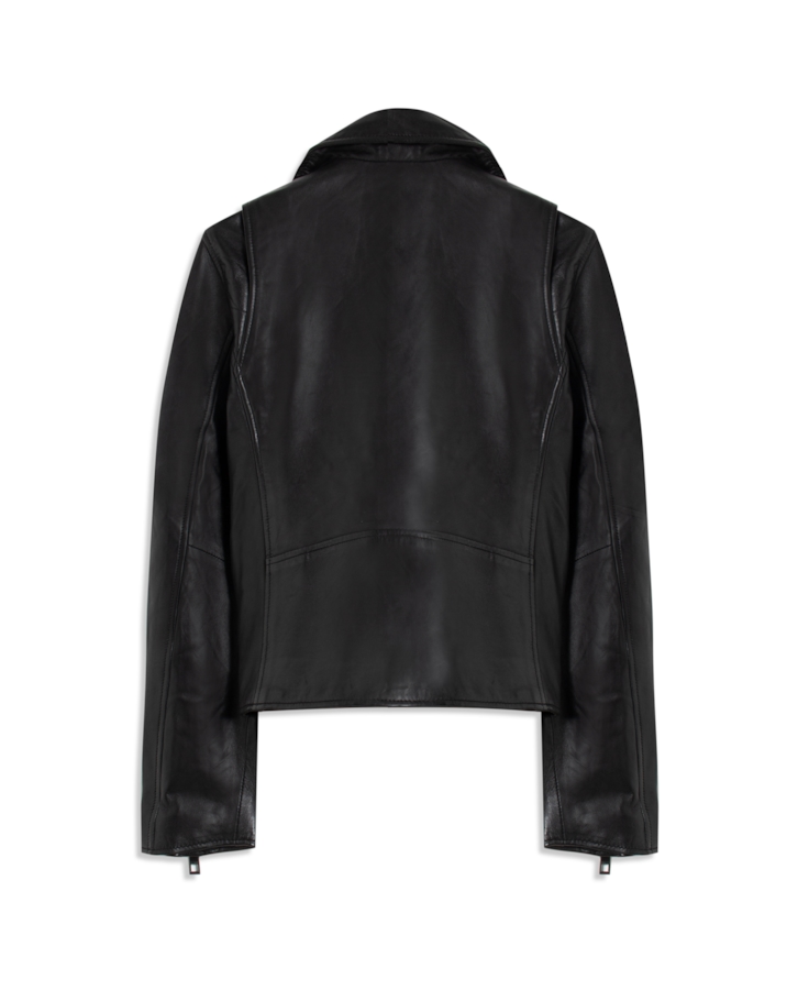 Jaqueta Natural Leather Signature Preto