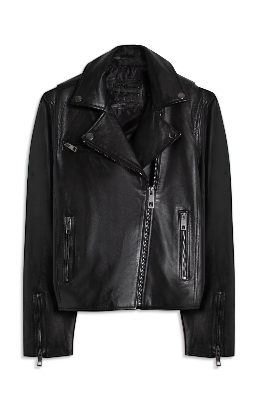 Jaqueta Natural Leather Signature Preto