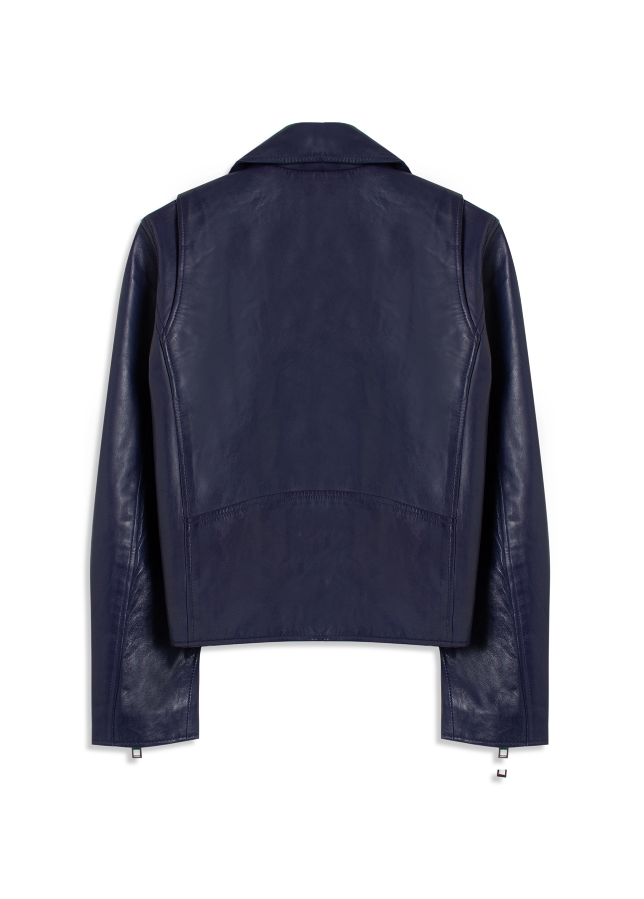 Jaqueta Natural Leather Signature Purple Blue