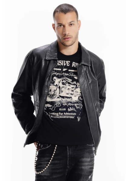 Jaqueta New Aviator Preto