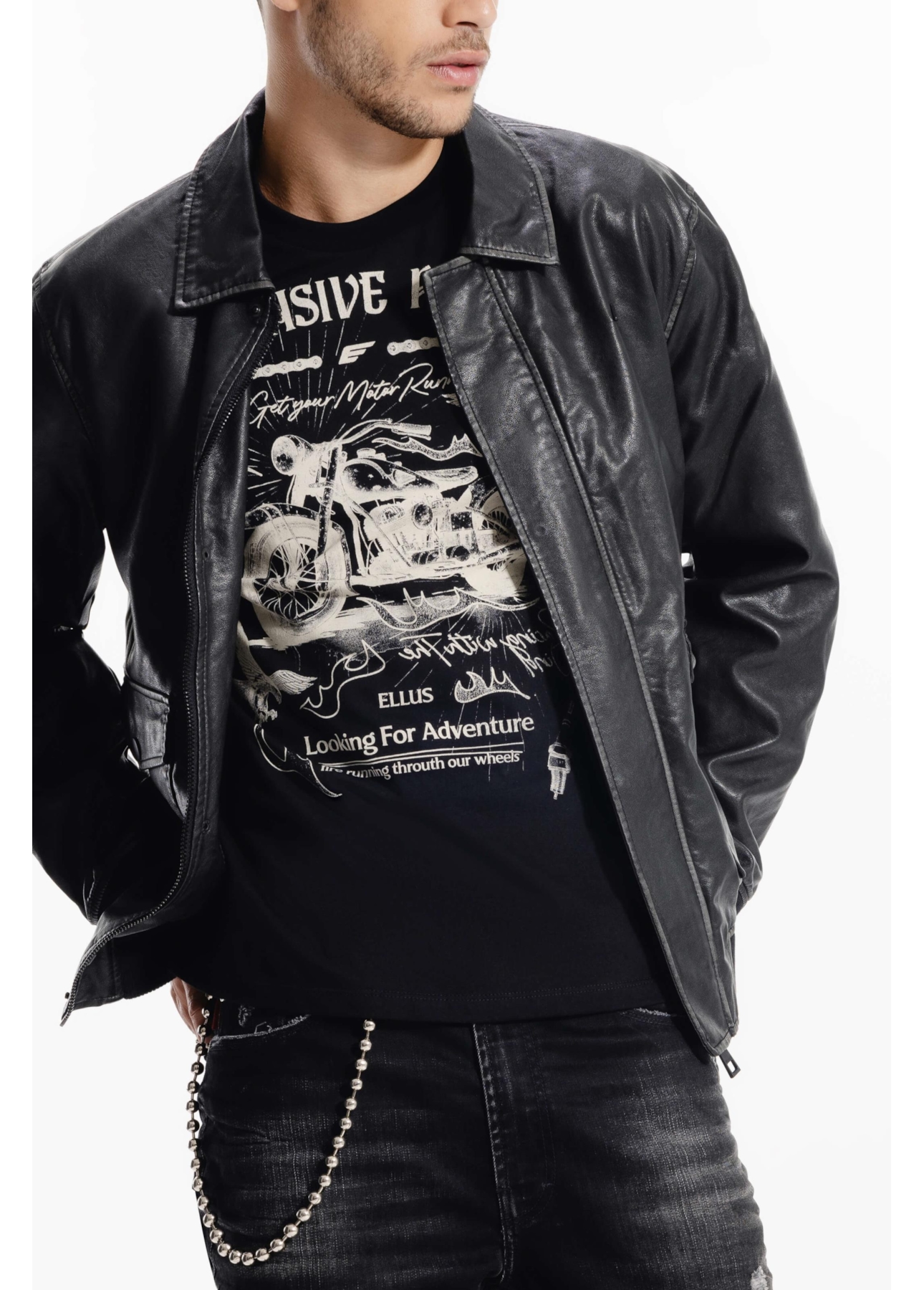 Jaqueta New Aviator Preto