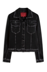 Jaqueta New Black Elastic 1875-Lav.Black C/ Tie Dye