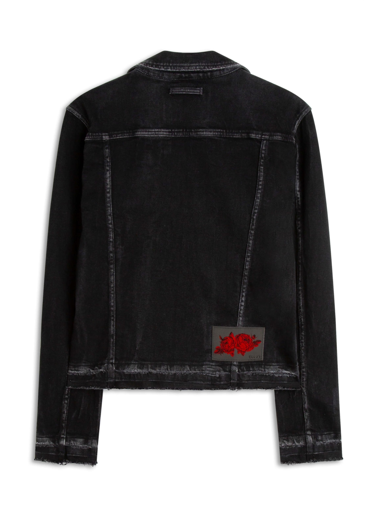 Jaqueta New Black Elastic 1875-Lav.Black C/ Tie Dye