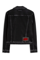 Jaqueta New Black Elastic 1875-Lav.Black C/ Tie Dye