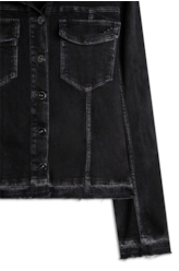 Jaqueta New Black Elastic 1875-Lav.Black C/ Tie Dye