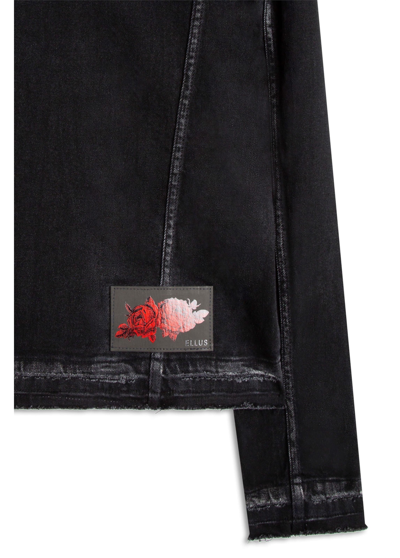 Jaqueta New Black Elastic 1875-Lav.Black C/ Tie Dye