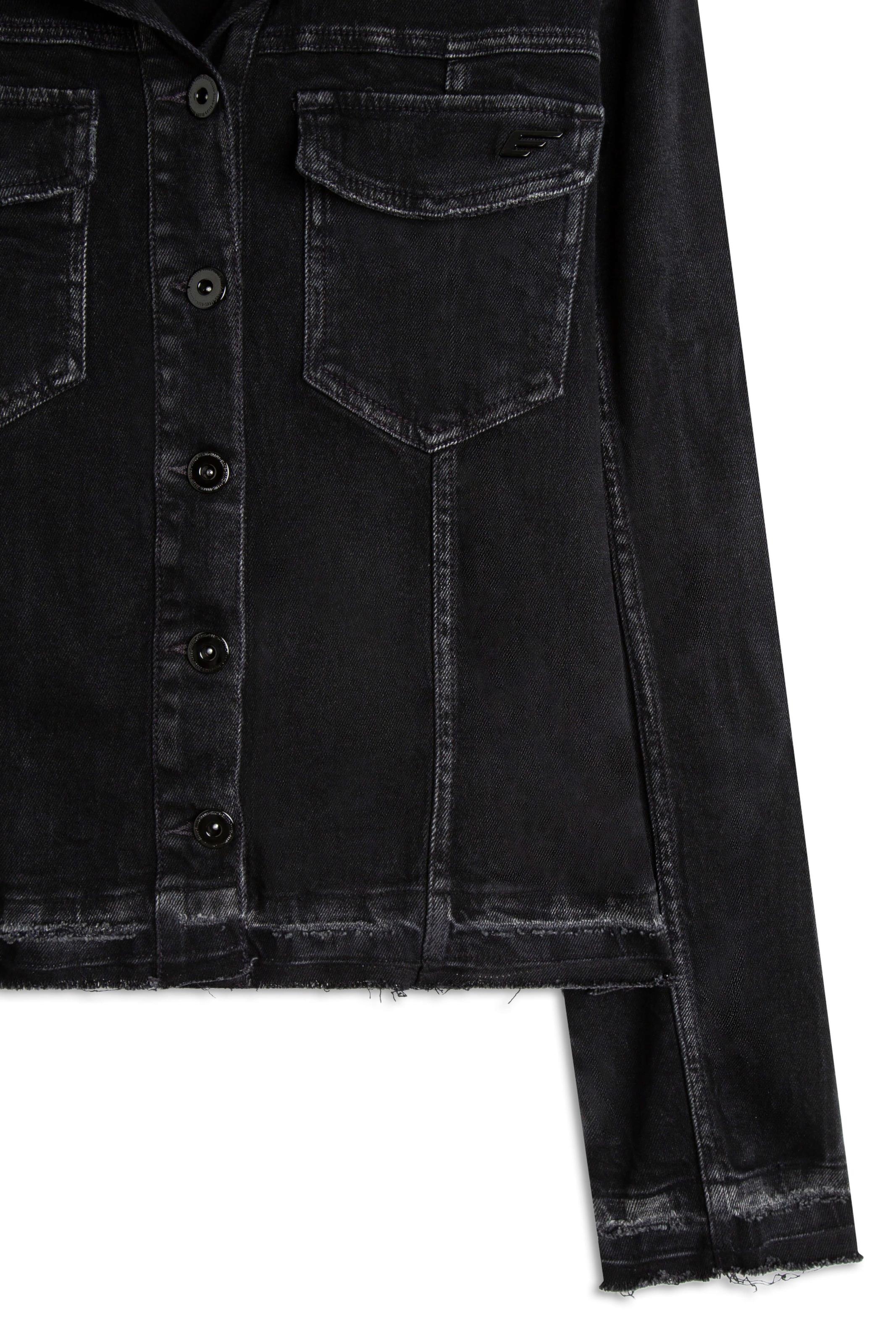 Jaqueta New Black Elastic 1875-Lav.Black C/ Tie Dye