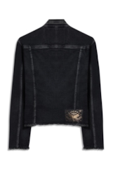 Jaqueta New Black Elastic Lilly 1875-Lav.Black C/ Tie Dye