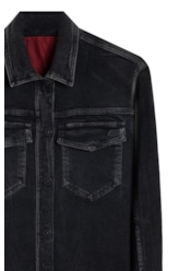 Jaqueta New Black Elastic Lilly 1875-Lav.Black C/ Tie Dye