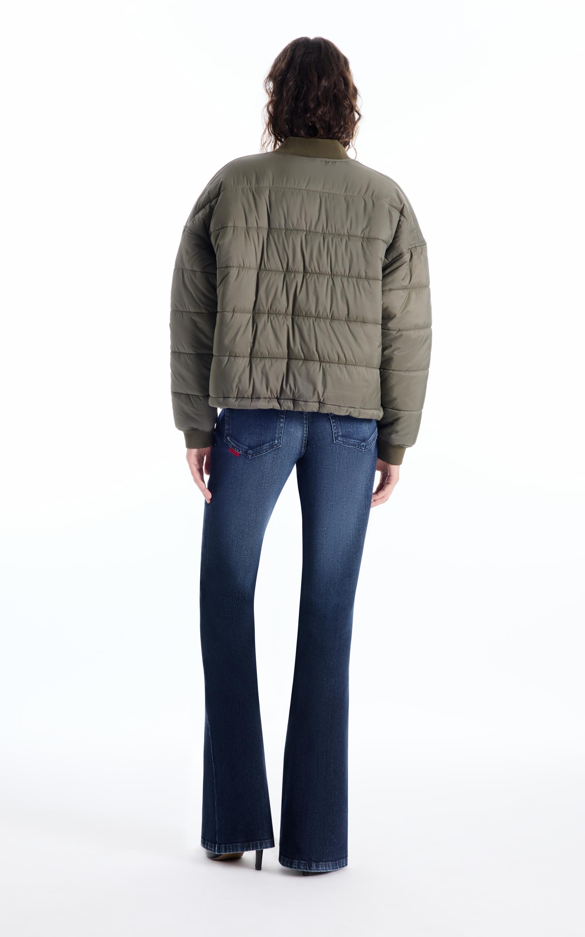 Jaqueta New Ny Puffer Dark Brown