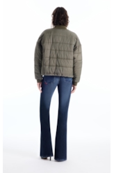 Jaqueta New Ny Puffer Dark Brown
