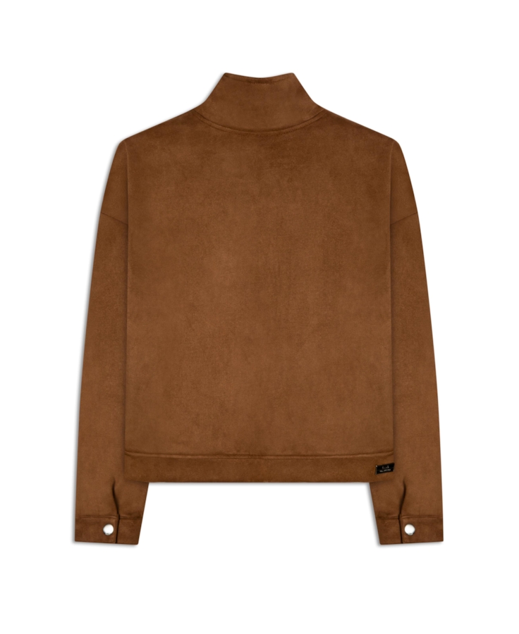 Jaqueta Nobu Press Buttom Camel