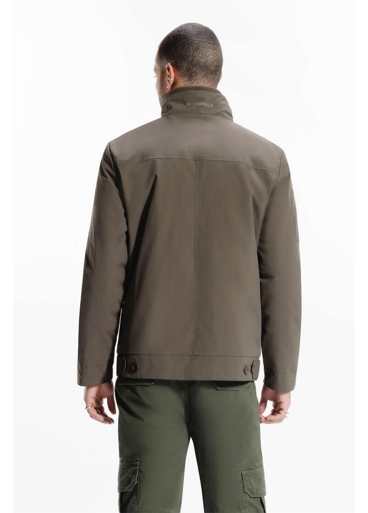 Jaqueta Ny Twill Pockets Verde Militar