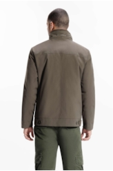 Jaqueta Ny Twill Pockets Verde Militar