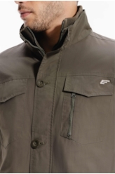 Jaqueta Ny Twill Pockets Verde Militar
