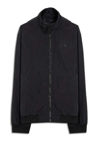 Jaqueta Nylon Crinkle Preto