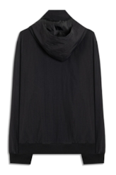 Jaqueta Nylon Crinkle Preto
