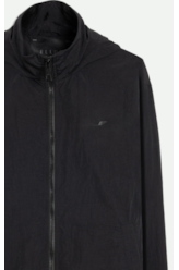 Jaqueta Nylon Crinkle Preto