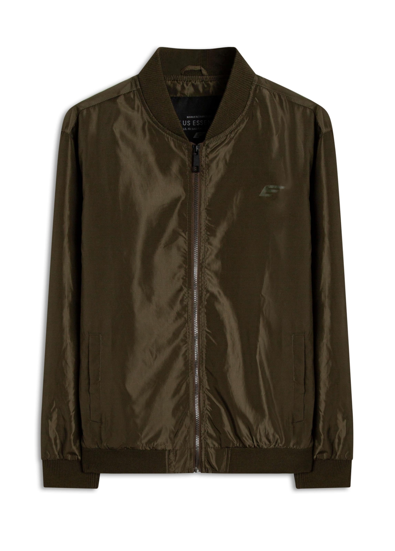 Jaqueta Nylon Light Bomber Dark Brown