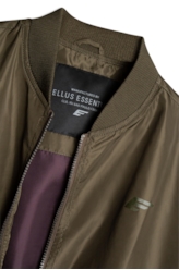 Jaqueta Nylon Light Bomber Dark Brown