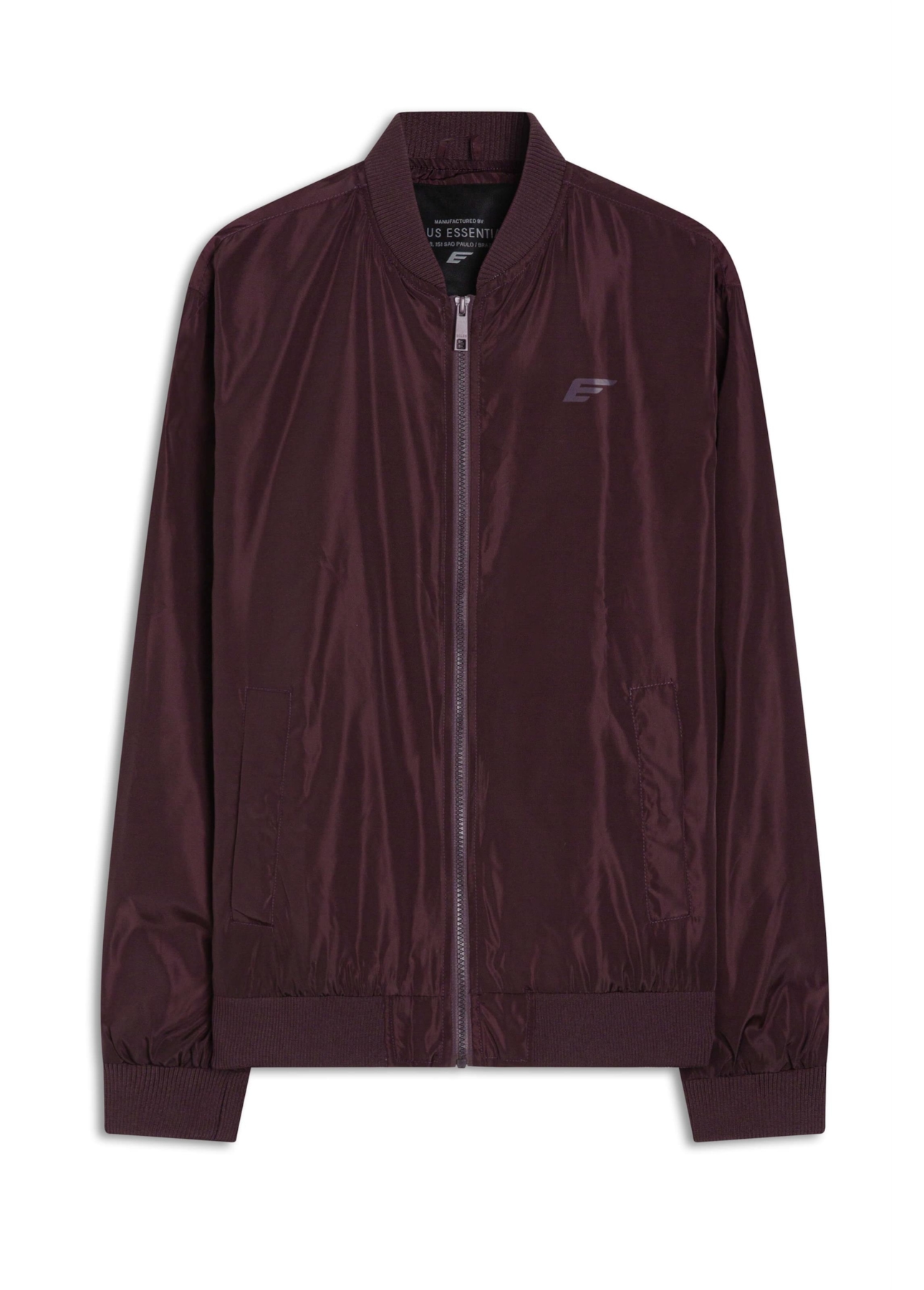 Jaqueta Nylon Light Bomber Dark Wine