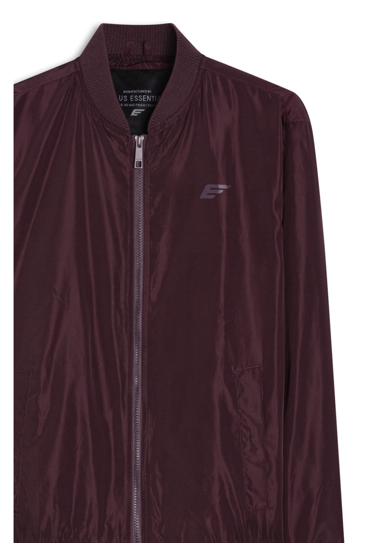 Jaqueta Nylon Light Bomber Dark Wine