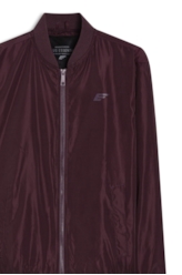 Jaqueta Nylon Light Bomber Dark Wine