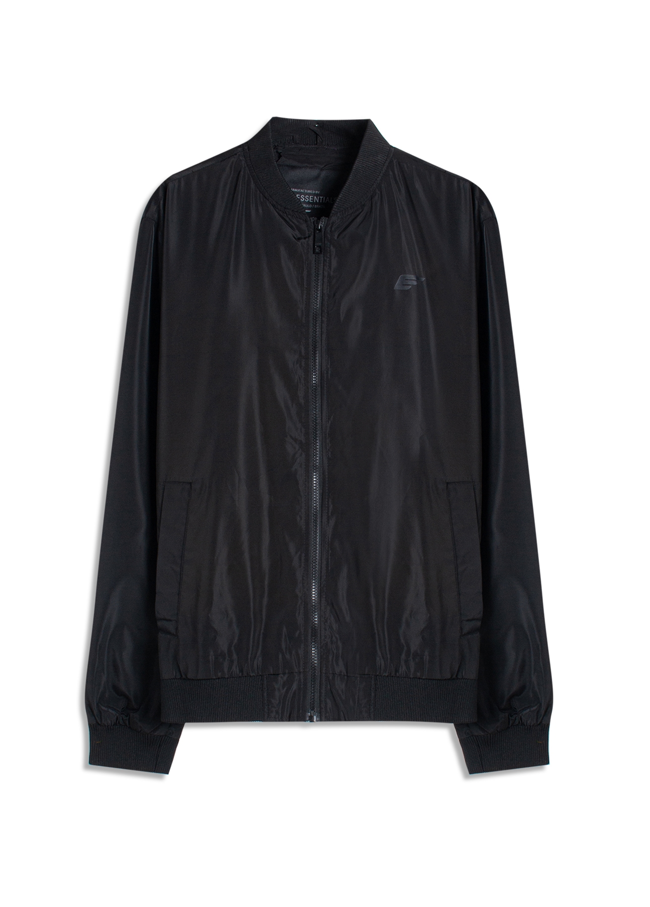 Jaqueta Nylon Light Bomber  Preto