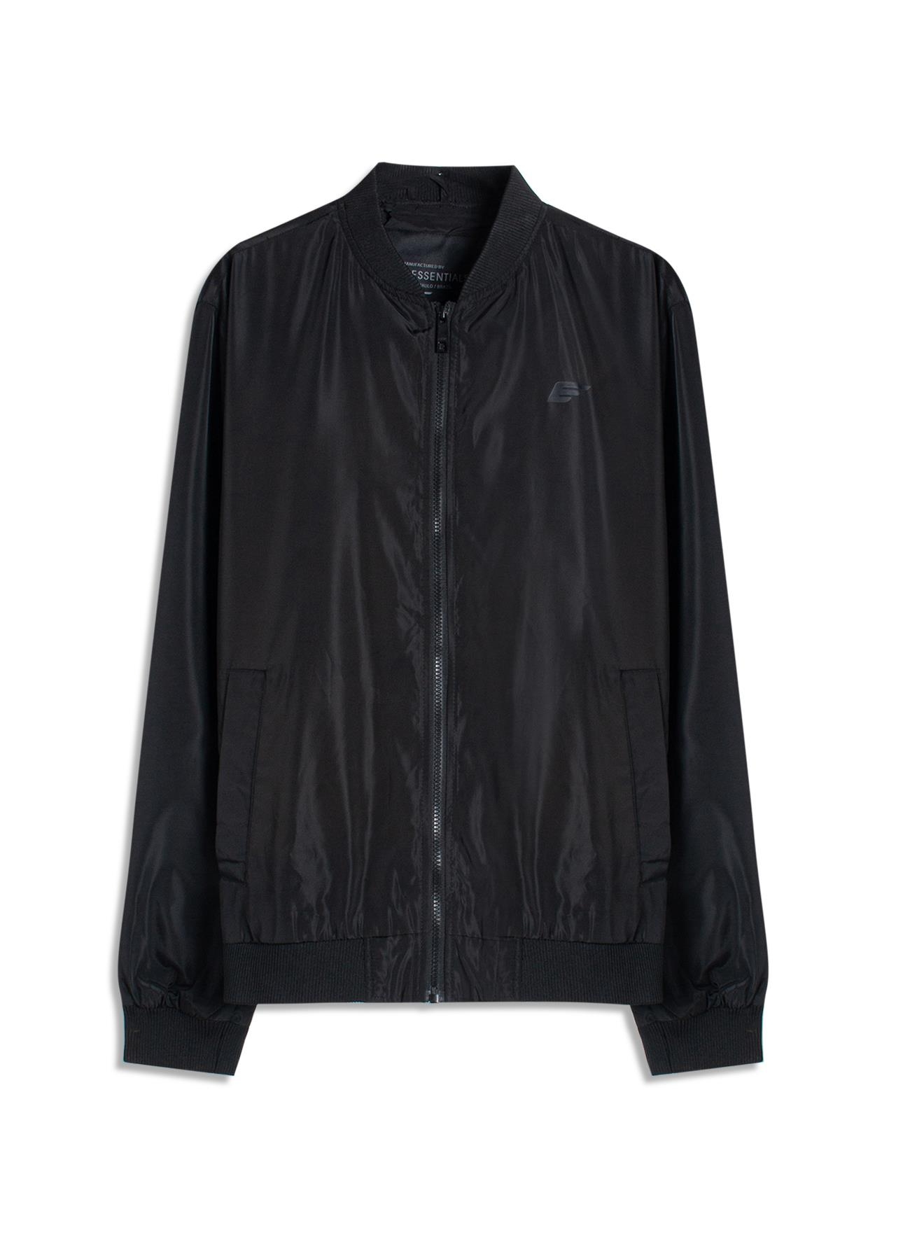 Jaqueta Nylon Light Bomber  Preto