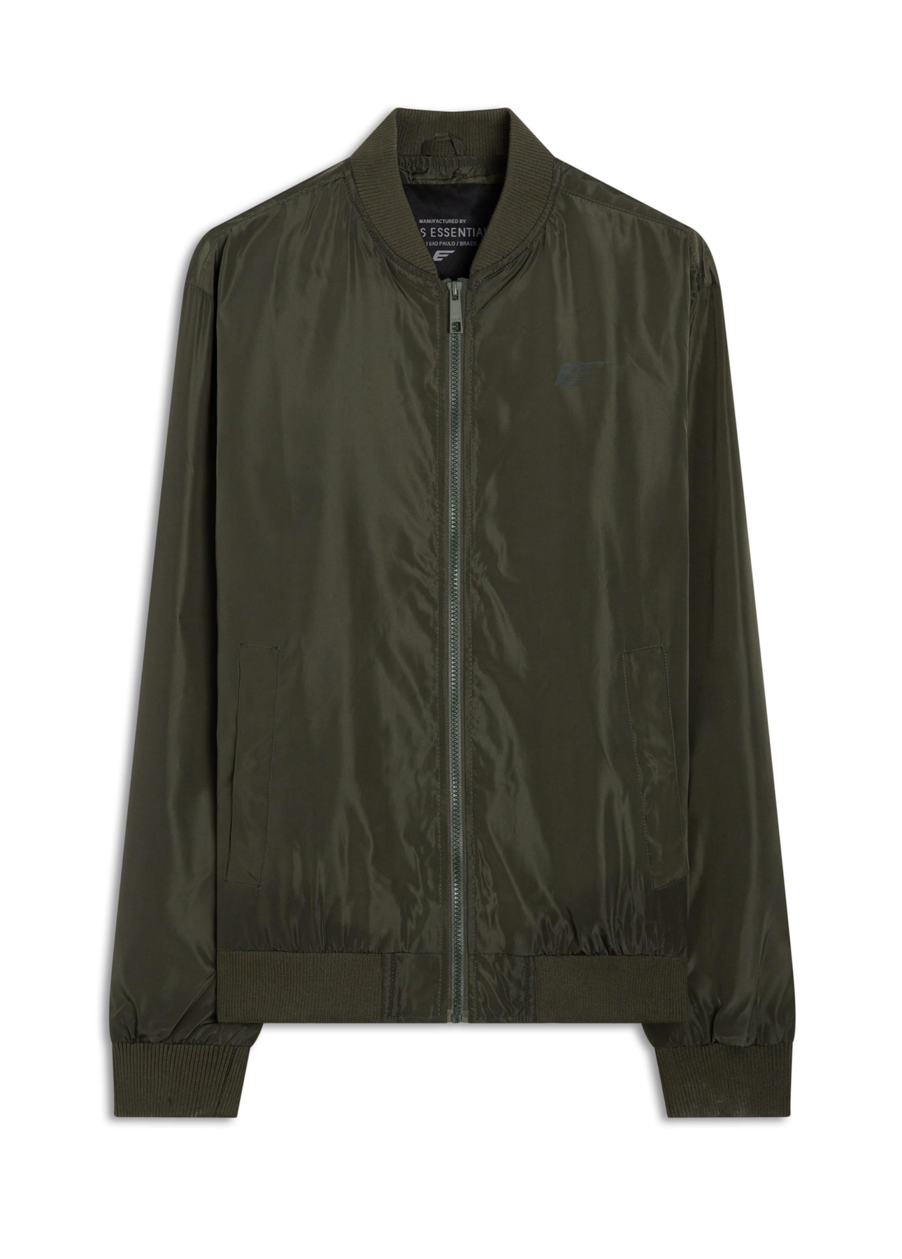 Jaqueta Nylon Light Bomber Verde Militar