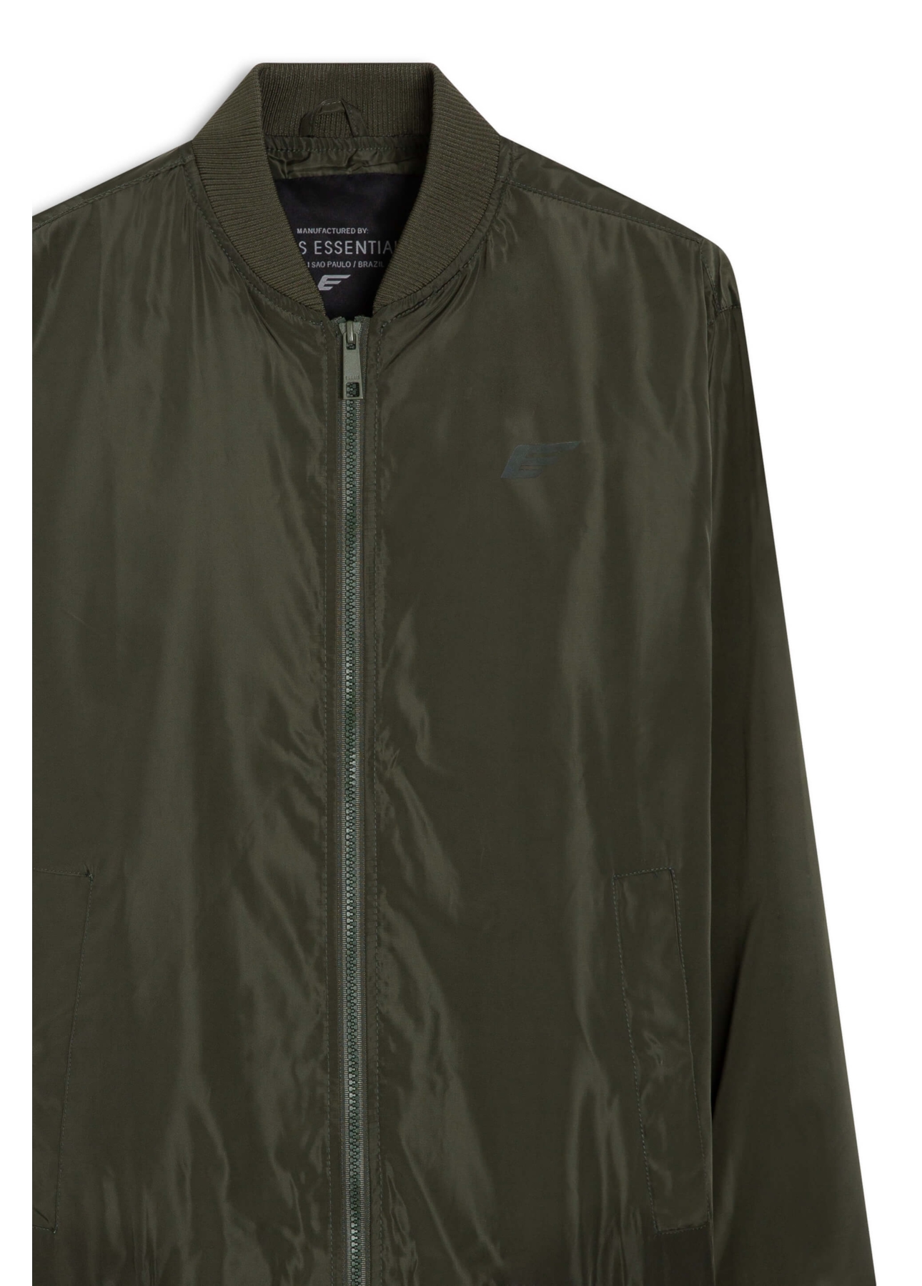 Jaqueta Nylon Light Bomber Verde Militar